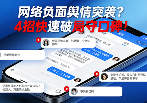 网络负面舆情突袭？4招快速破局，守住口碑不翻车